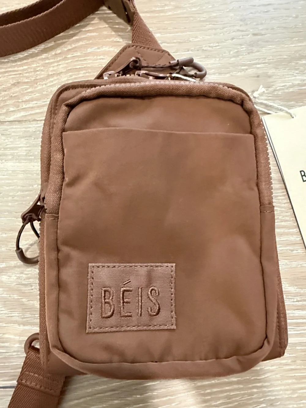 Beis Luggage Maple The Sling Crossbody Bag & The ID Wristlet Set NWT - Picture 3 of 13